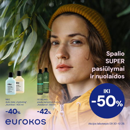 Spalio SUPER pasiūlymai ir nuolaidos!