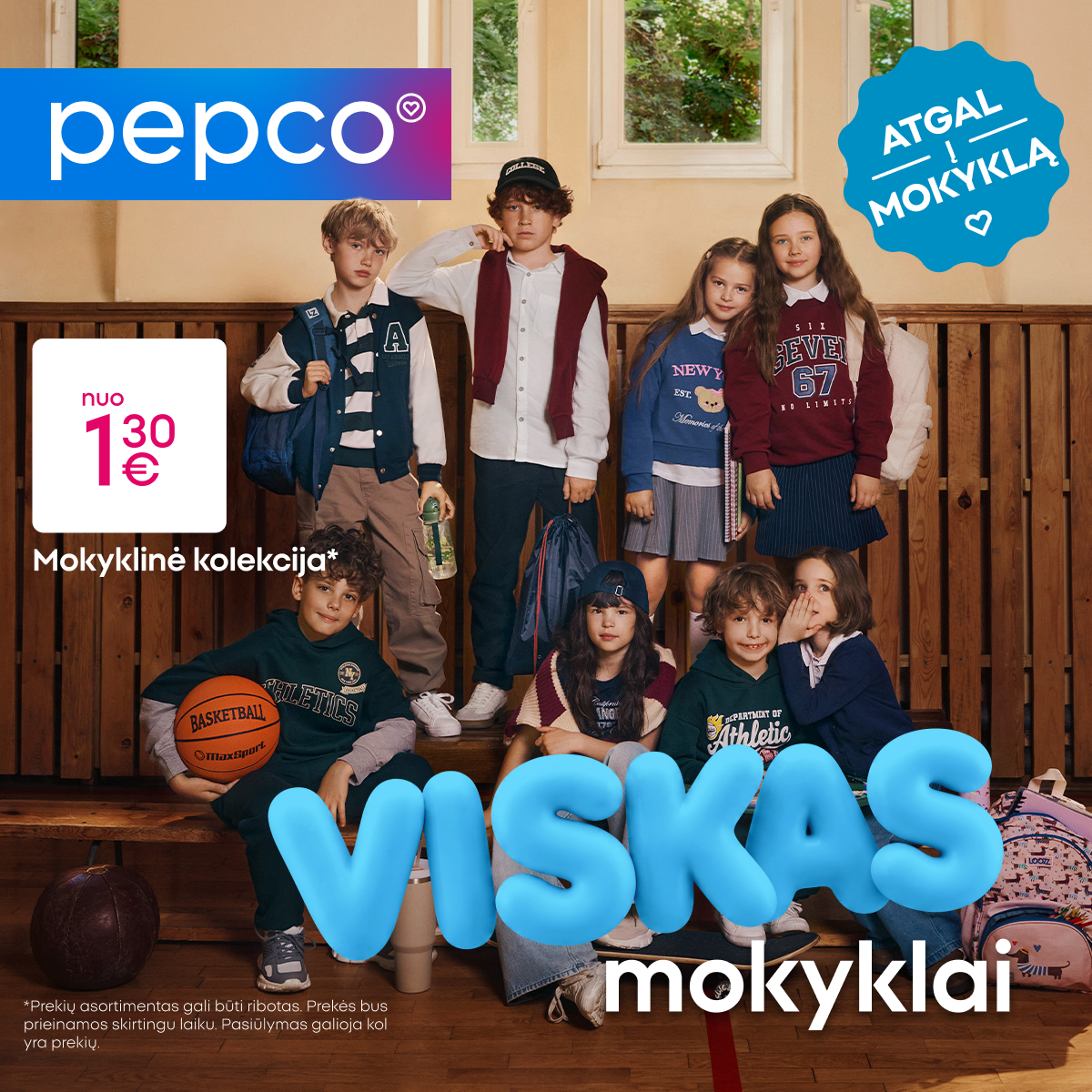 Viskas mokyklai PEPCO